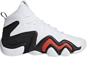 (Grade School) adidas Crazy 8 ADV 'White Hi-Res Red' CG5504 (Grade School) adidas Crazy 8 ADV 'White Hi-Res Red' CG5504