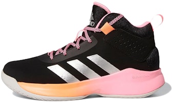 (Grade School) adidas Cross 'Em Up 5 Wide 'Black Beam Pink' GX4793 (Grade School) adidas Cross 'Em Up 5 Wide 'Black Beam Pink' GX4793