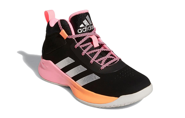 Lookbook (Grade School) adidas Cross ''Em Up 5 Wide ''Noir Rose Beam'' GX4793