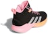 (Grade Sekolah) adidas Cross 'Em Up 5 Wide 'Hitam Merah Jambu' GX4793