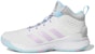 (Grade School) adidas Cross 'Em Up 5 Lebar 'Dash Kelabu Bliss Lilac' GY2399