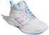 (Grade School) adidas Cross 'Em Up 5 Lebar 'Dash Kelabu Bliss Lilac' GY2399