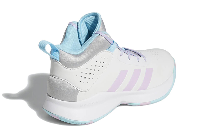 Shop (Enfant) adidas Cross ''Em Up 5 Large ''Gris Clair Lilas Doux'' GY2399