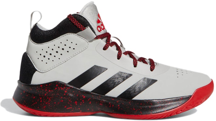 (adidas Anak) Cross 'Em Up 5 Wide 'Abu Scarlet' FW8980 Order (adidas Anak) Cross 'Em Up 5 Wide 'Abu Scarlet' FW8980