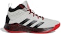 (Grade School) adidas Cross 'Em Up 5 Wide 'Grey Scarlet' FW8980