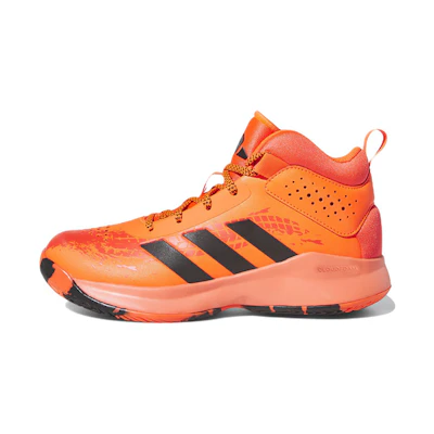 (GS) adidas Cross 'Em Up 5 Wide 'Solar Red Black'
