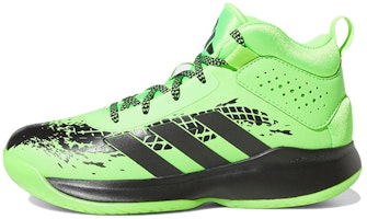 (Grade School) adidas Cross 'Em Up 5 Wide 'Team Solar Green Black' HQ8496 (Grade School) adidas Cross 'Em Up 5 Wide 'Team Solar Green Black' HQ8496