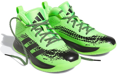 (Kanak-Kanak) adidas Cross 'Em Up 5 Wide 'Team Solar Green Black' HQ8496 Lookbook (Kanak-Kanak) adidas Cross 'Em Up 5 Wide 'Team Solar Green Black' HQ8496