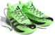 (Kanak-Kanak) adidas Cross 'Em Up 5 Wide 'Team Solar Green Black' HQ8496