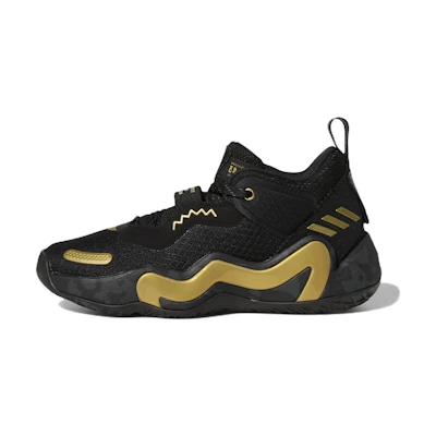 (GS) adidas D.O.N. Issue #3 'Black Gold Metallic'