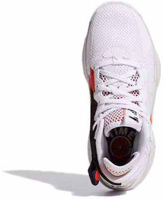 (Grade School) adidas Dame 8 'Dame Time - White Vivid Red' GY2908 Shop (Grade School) adidas Dame 8 'Dame Time - White Vivid Red' GY2908