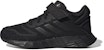 (Kanak-Kanak) adidas Duramo 10 Elastic Lace 'Triple Black' Hitam Sepenuhnya GZ0637