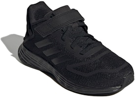 (大童) adidas Duramo 10 弹性鞋带 '纯黑' GZ0637 Lookbook (大童) adidas Duramo 10 弹性鞋带 '纯黑' GZ0637