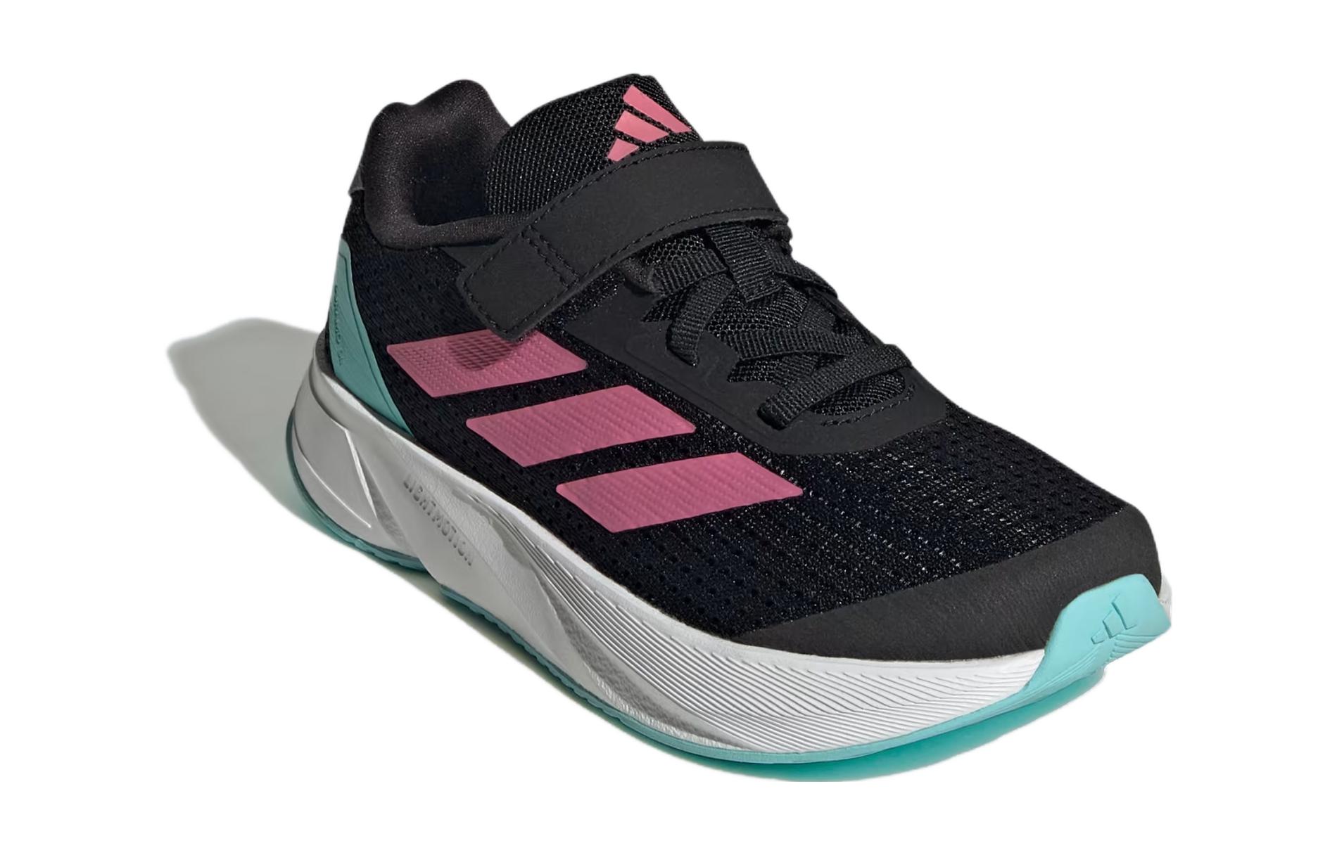 Lookbook (adik Sekolah) adidas Duramo SL J 'Hitam Fusi Merah Muda' IG2458