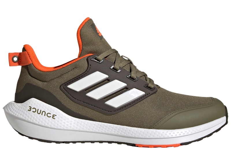 (Grade School) adidas EQ21 Run 2.0 'Focus Olive Orange' GY4357