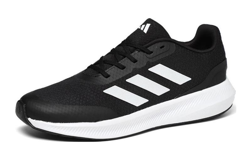 Lookbook (adidas Falcon 3 para Niños) 'Negro Blanco' HP5845