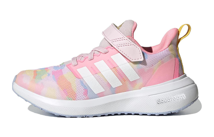 (Grade School) adidas FortaRun 2.0 Cloudfoam EL Little Kid 'Clear Pink Camo' GZ9752