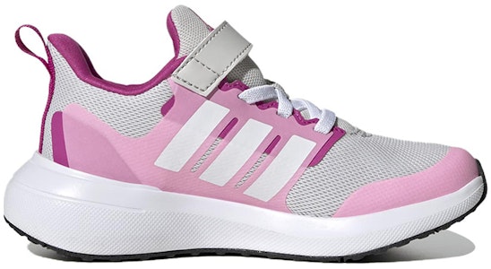 (Grade School) adidas FortaRun 2.0 EL 小童 灰色光束粉紅 HR0290 Order (Grade School) adidas FortaRun 2.0 EL 小童 灰色光束粉紅 HR0290