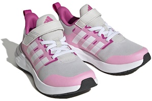 GS アディダス フォルタラン 2.0 EL (キッズ グレー/ピンク) HR0290 Lookbook GS アディダス フォルタラン 2.0 EL (キッズ グレー/ピンク) HR0290