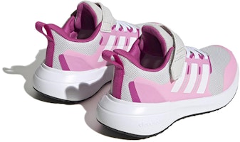 GS アディダス フォルタラン 2.0 EL (キッズ グレー/ピンク) HR0290 Shop GS アディダス フォルタラン 2.0 EL (キッズ グレー/ピンク) HR0290