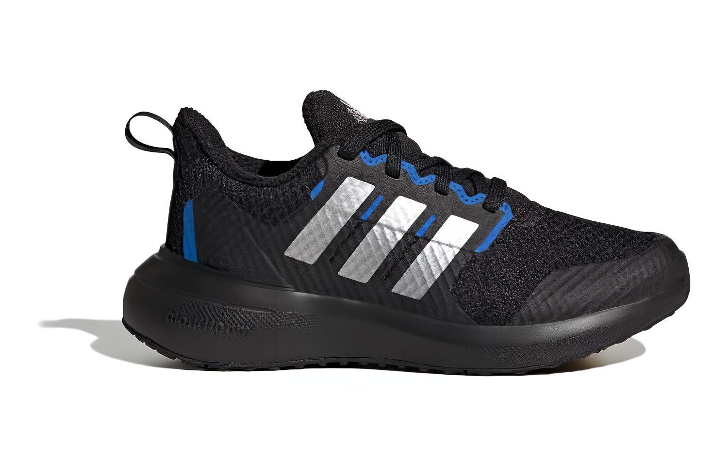 (GS) adidas FortaRun 2.0 J 'Black Silver Metallic' 圖 2