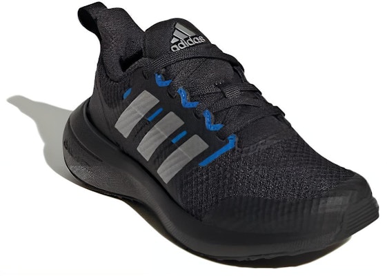 (Grade School) adidas FortaRun 2.0 J 'Black Silver Metallic' IG0413 Lookbook (Grade School) adidas FortaRun 2.0 J 'Black Silver Metallic' IG0413