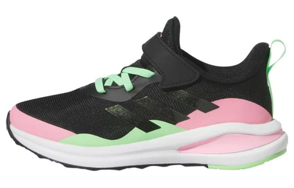 Buy (Tahap Sekolah) adidas FortaRun 'Hitam Merah Jambu Hijau' GZ1828