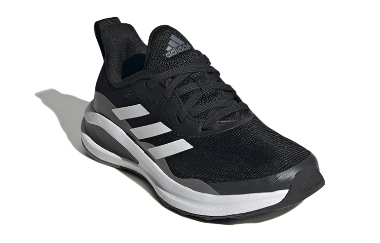 (GS) adidas FortaRun 'Black White Grey' 圖 3