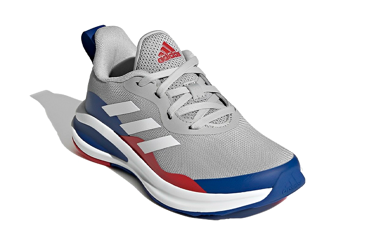 Lookbook GS アディダス フォルタラン グレー/ロイヤルブルー GZ4414