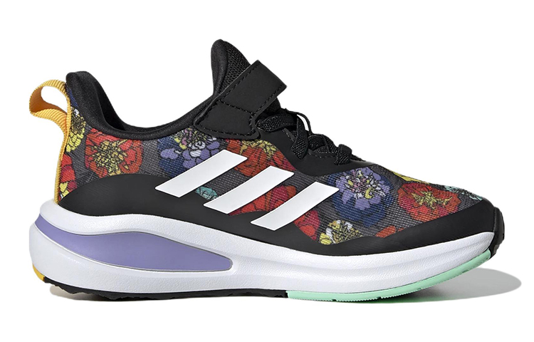 (GS) adidas FortaRun J 'Floral - Black' 圖 2