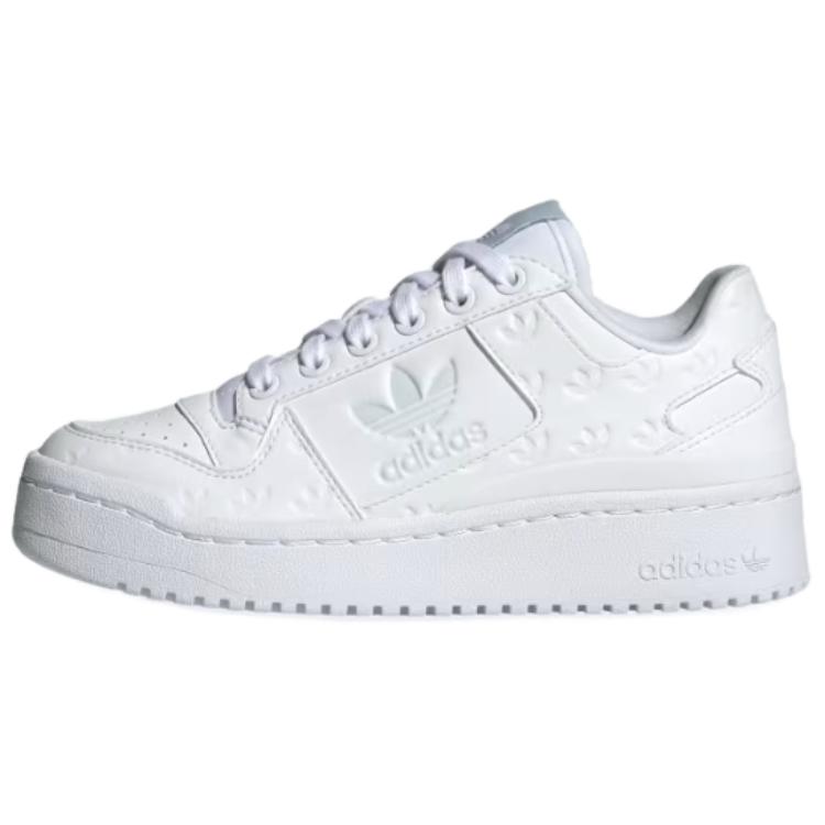 Buy (Grade School) adidas Forum Bold 'Allover Debossed Trefoils - White' HP6248