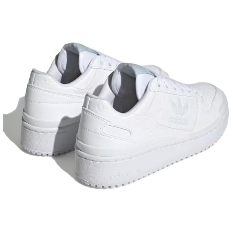Shop (Grade School) adidas Forum Bold 'Allover Debossed Trefoils - White' HP6248