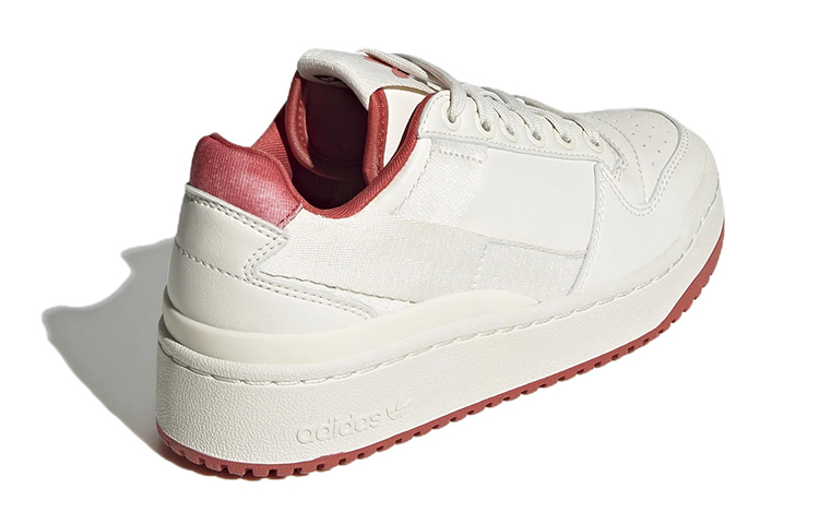 Shop (Grade School) adidas Forum Bold Low 'White Crew Red' GX7292