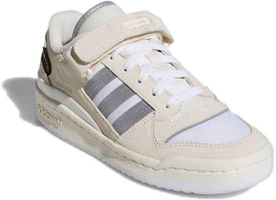 (Grade School) adidas Forum Low 'Off White Silver Metallic' GY8299 Lookbook (Grade School) adidas Forum Low 'Off White Silver Metallic' GY8299