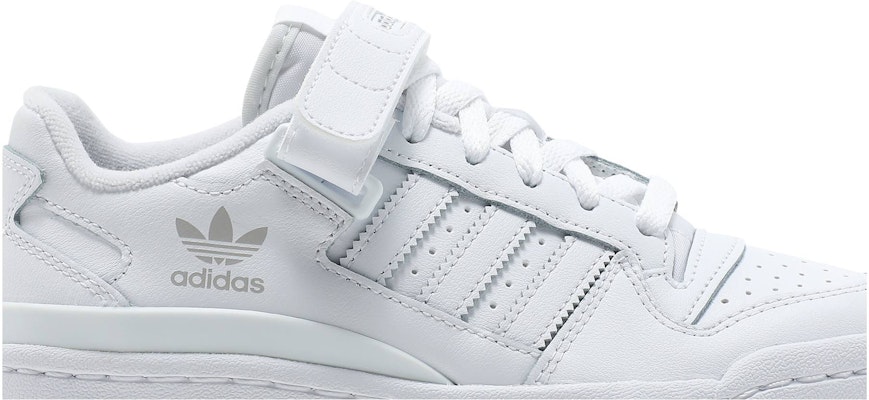 (Grade School) adidas Forum Low 'Triple White' FY7973 Order (Grade School) adidas Forum Low 'Triple White' FY7973