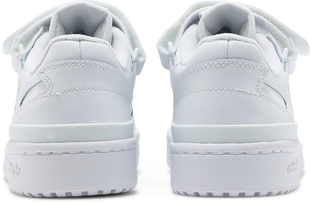 (Grade School) adidas Forum Low 'Triple White' FY7973 Details for (Grade School) adidas Forum Low 'Triple White' FY7973