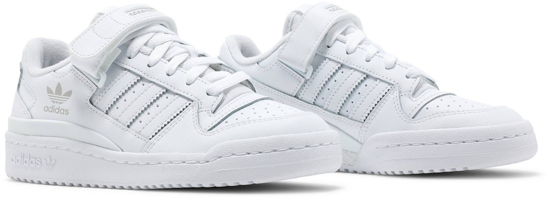 (Grade School) adidas Forum Low 'Triple White' FY7973 Cheap (Grade School) adidas Forum Low 'Triple White' FY7973