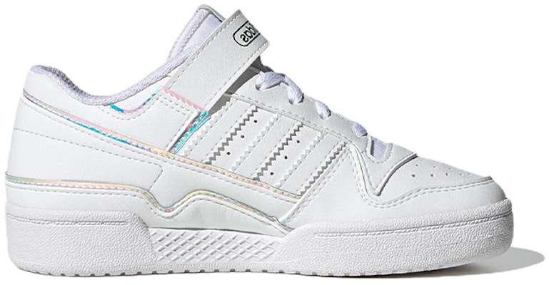 (Grade School) adidas Forum Low 'White Iridescent' GY9254 Order (Grade School) adidas Forum Low 'White Iridescent' GY9254
