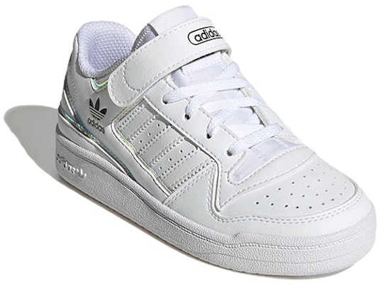 (Grade School) adidas Forum Low 'White Iridescent' GY9254 Lookbook (Grade School) adidas Forum Low 'White Iridescent' GY9254