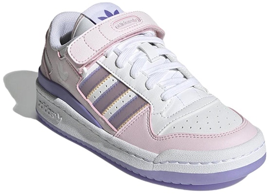 (Grade School) adidas Forum Low 'White Pulse Amber' GY8196 Lookbook (Grade School) adidas Forum Low 'White Pulse Amber' GY8196