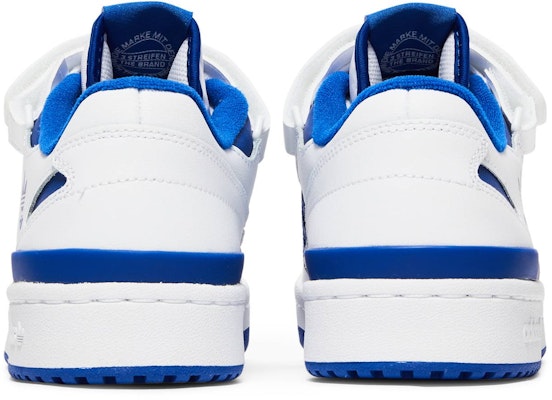 (Grade School) adidas Forum Low 'White Royal Blue' FY7974 Details for (Grade School) adidas Forum Low 'White Royal Blue' FY7974
