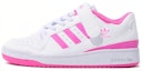 Buy 아디다스 포럼 로우 '화이트 스크리밍 핑크' (초등학생) FY7975