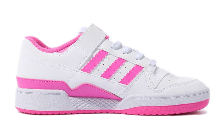 Order 아디다스 포럼 로우 '화이트 스크리밍 핑크' (초등학생) FY7975
