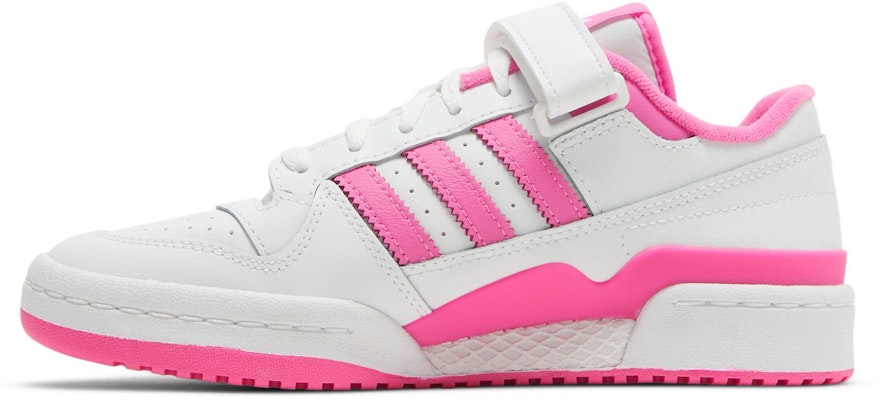 (Grade School) adidas Forum Low 'White Screaming Pink' FY7967 Lookbook (Grade School) adidas Forum Low 'White Screaming Pink' FY7967