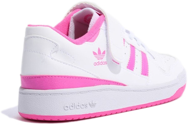 아디다스 포럼 로우 '화이트 스크리밍 핑크' (초등학생) FY7975 Shop 아디다스 포럼 로우 '화이트 스크리밍 핑크' (초등학생) FY7975