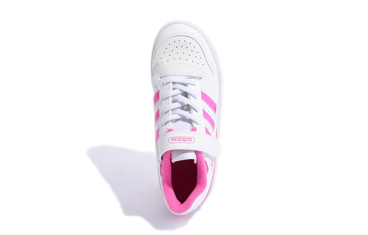 Purchase 아디다스 포럼 로우 '화이트 스크리밍 핑크' (초등학생) FY7975