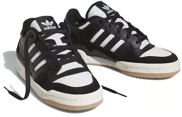 (Grade School) adidas Forum Low Big Kid 'Black White Gum' ID6862 Lookbook (Grade School) adidas Forum Low Big Kid 'Black White Gum' ID6862