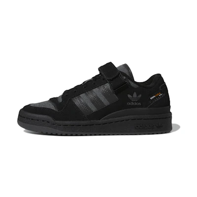 (GS) adidas Forum Low J 'Black Grey'