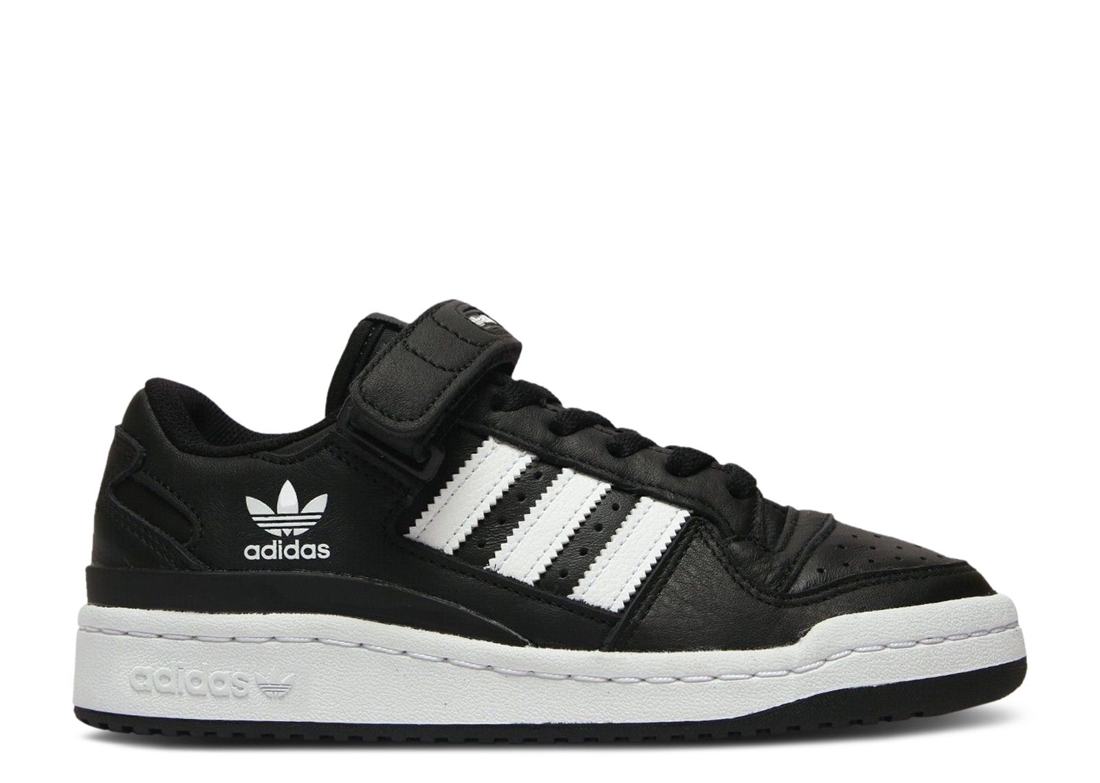 (Grade School) adidas Forum Low J 'Black White' GZ4801