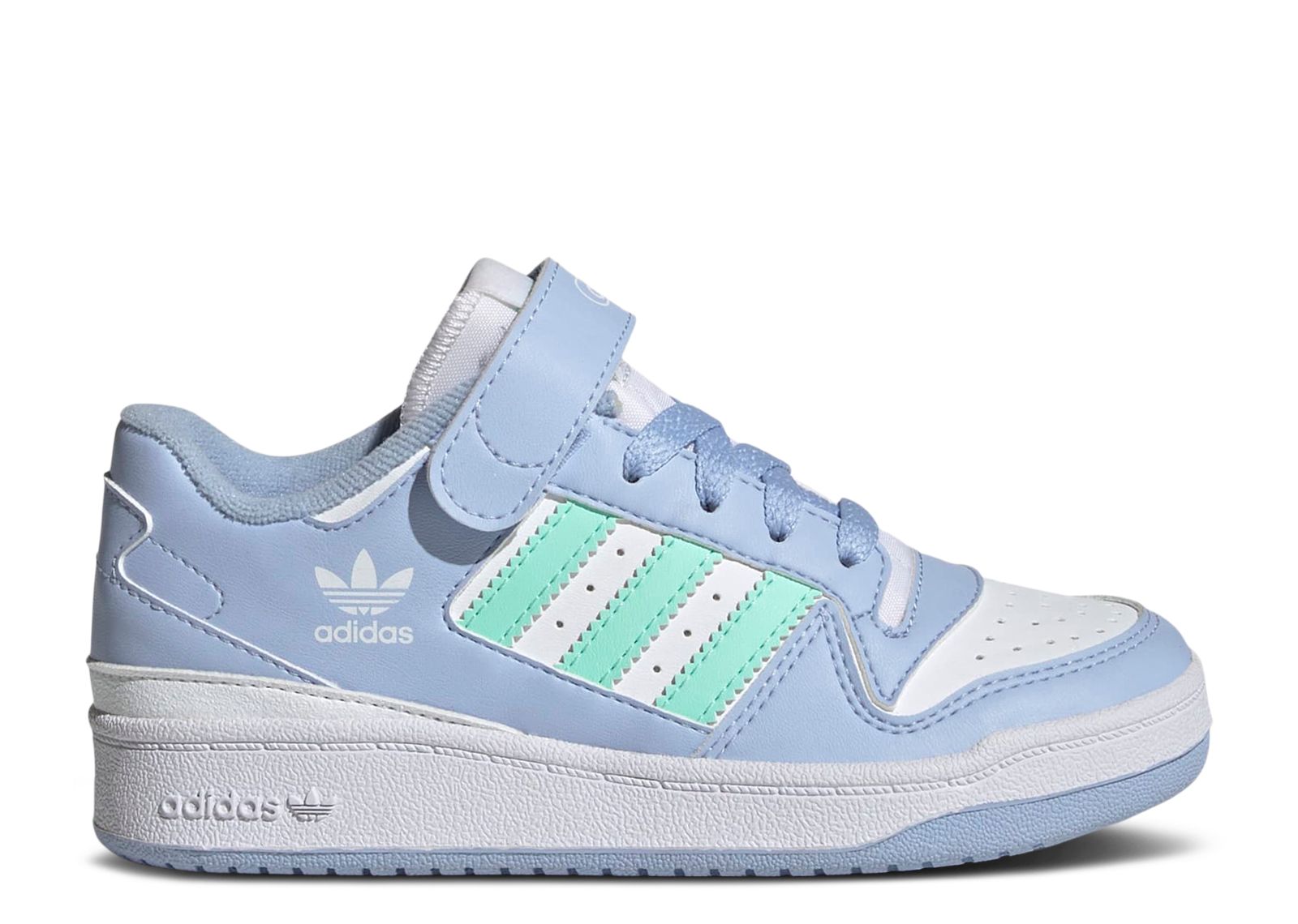 (Grade School) adidas Forum Low J 'Blue Dawn Easy Green' ID1765
